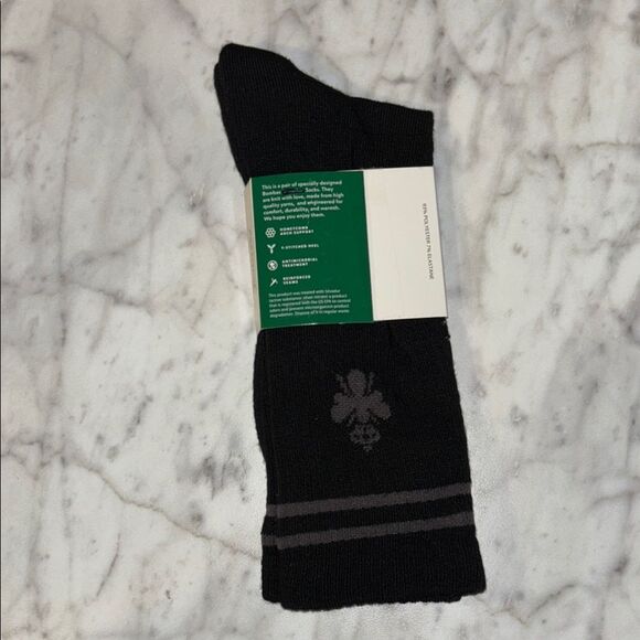 Bombas Men's Classic Black Socks - Picture 3 of 4
